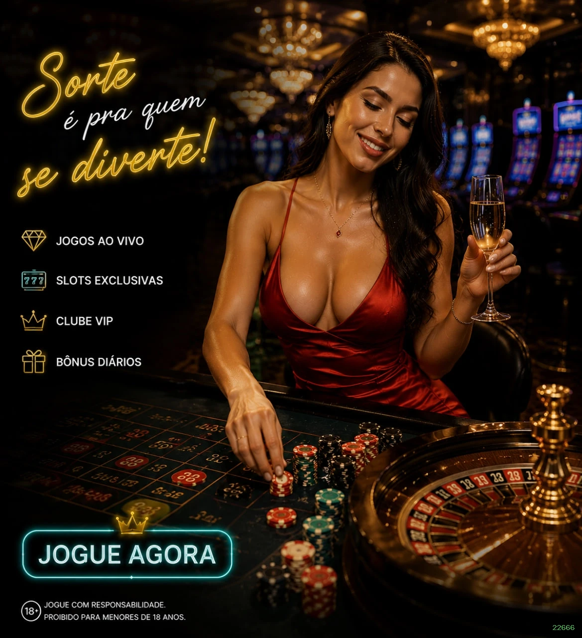 Slots online da 22666 com jackpots progressivos